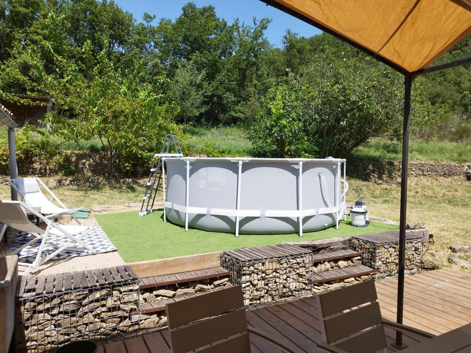 Maison De Vacances, Calme Garanti Saint-Montan Ngoại thất bức ảnh